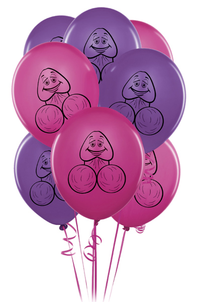 Pipedream Bachelorette Party Pecker Balloons Ballonger