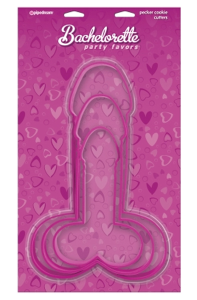 Pipedream Bachelorette Party Pecker Cookie Cutters Kakform