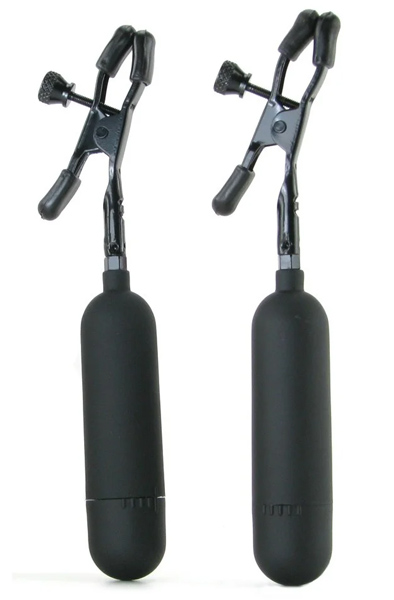 Pipedream Cordless Vibrating Nipple Clamps Vibrerande bröstklämmor