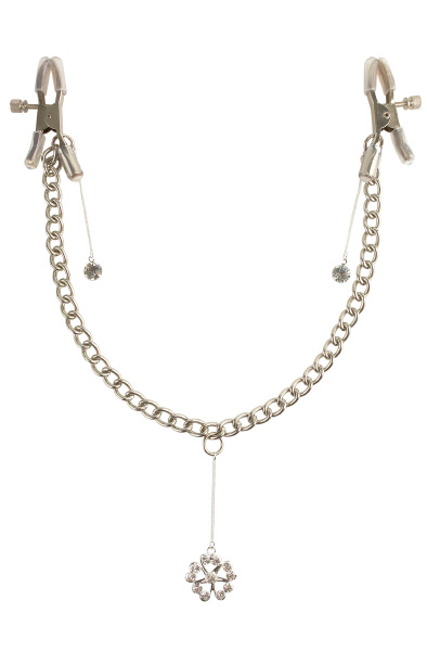 Pipedream Crystal Nipple Clamps Bröstvårtsklämmor