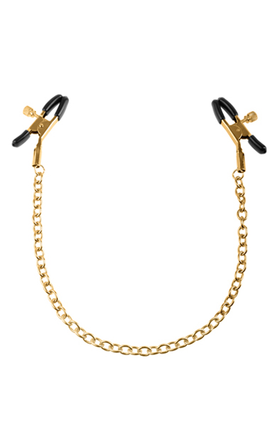 Pipedream Fetish Fantasy Gold Chain Nipple Clamps Bröstvårtsklämmor