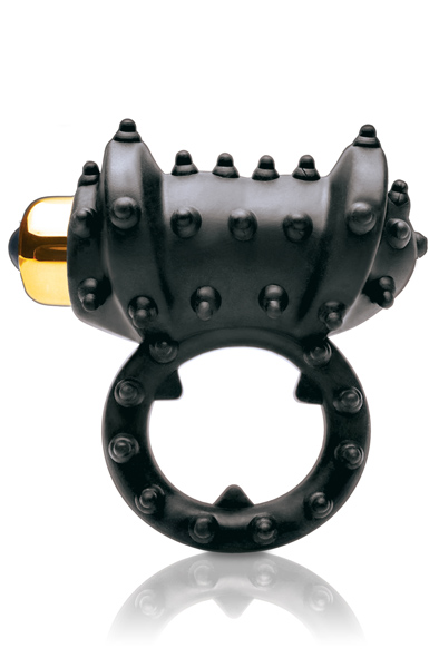 Pipedream Fetish Fantasy Gold Vibrating Cockring Penisring med vibrator