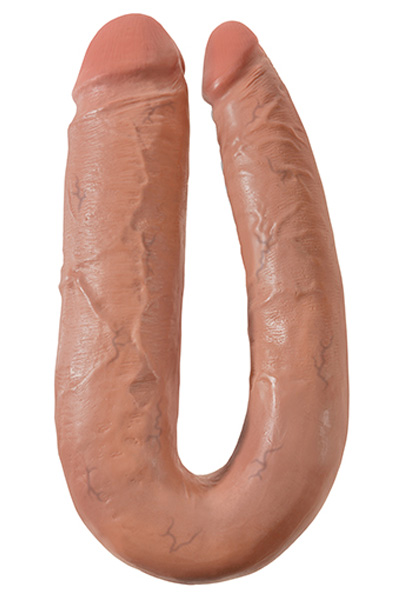 Pipedream King Cock U-Shaped Large Double Trouble 44cm Dubbeldildo