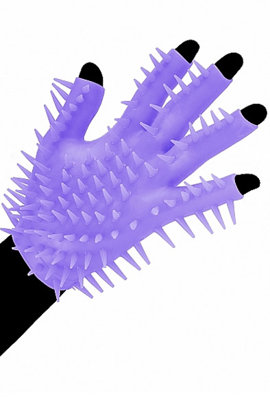 Pipedream Luv Glove Purple Massage