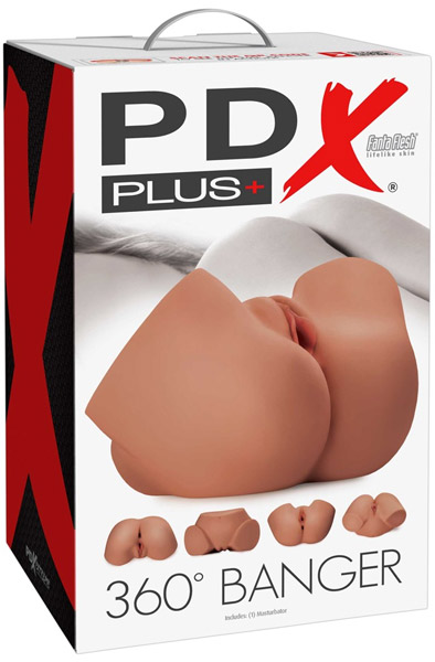 Pipedream PDX Plus 360 Banger Tan Sexdocka