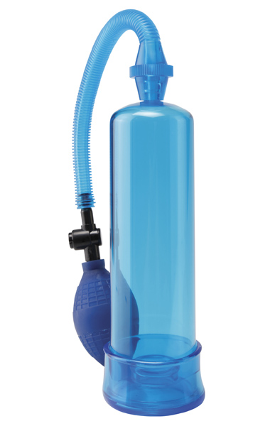 Pipedream Pump Worx Beginner's Power Pump Blue Penispump