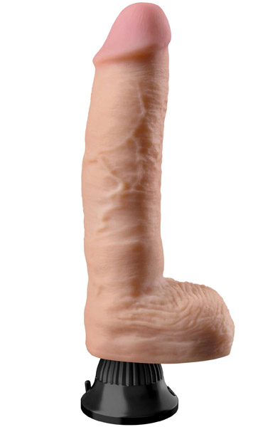 Pipedream Real Feel Deluxe 9 24 cm Värisevä dildo