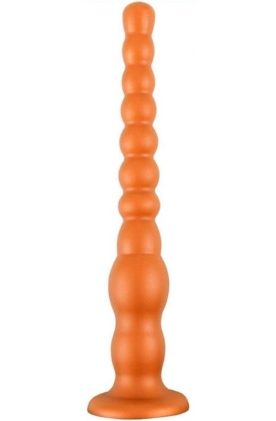 Plug Silicone Suc Beads 35 cm Extra lång analdildo