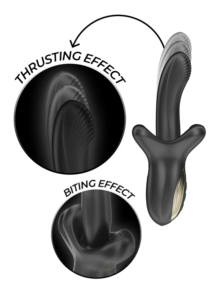 Powerful Vibrator With Thrusting & Biting Effect Rabbitvibrator