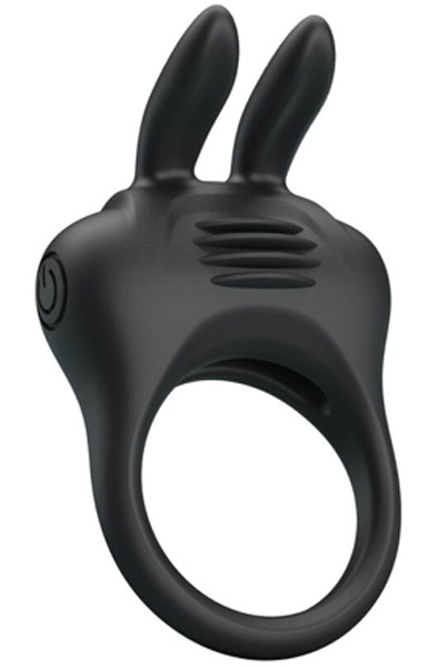 Pretty Love Davion Rabbit Vibrator Ring Penisrengas vibraattorilla