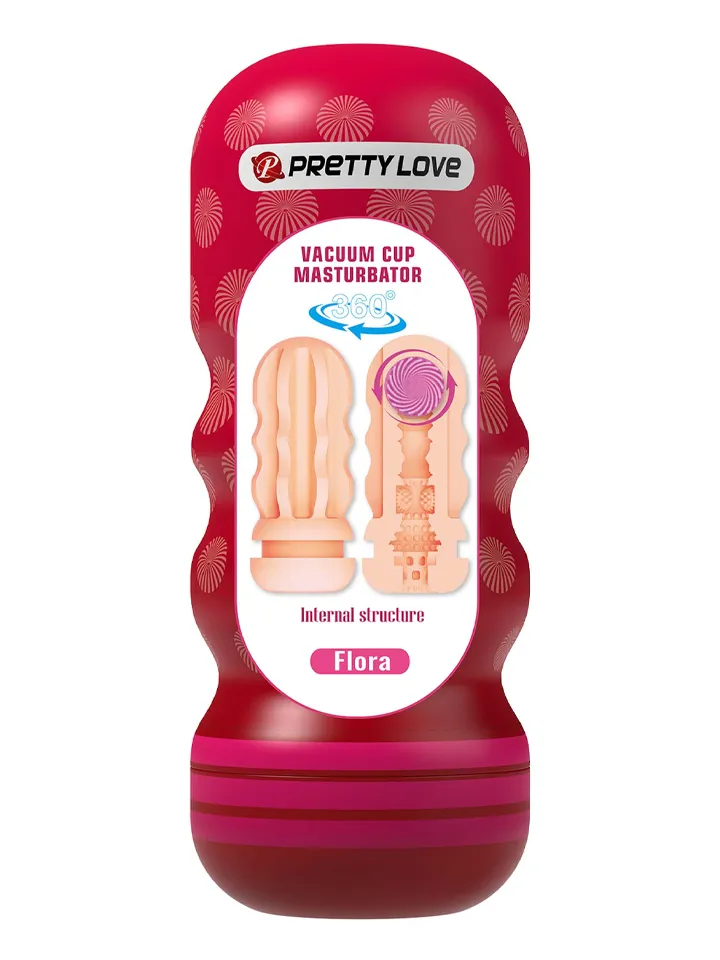Pretty Love Flora Vacuum Cup Masturbator Masturbator