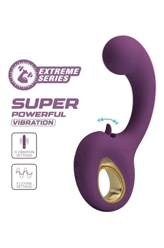 Pretty Love Licking G-Spot Virbator G-punktsvibrator