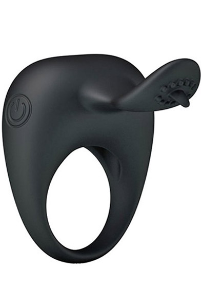 Pretty Love Stimulating Tonguo Penisrengas vibraattorilla