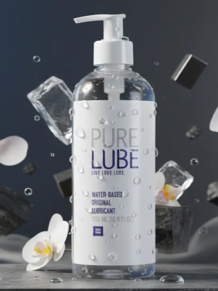 Pure Lube Anal Lubricant With Pump 500 ml Analglidmedel