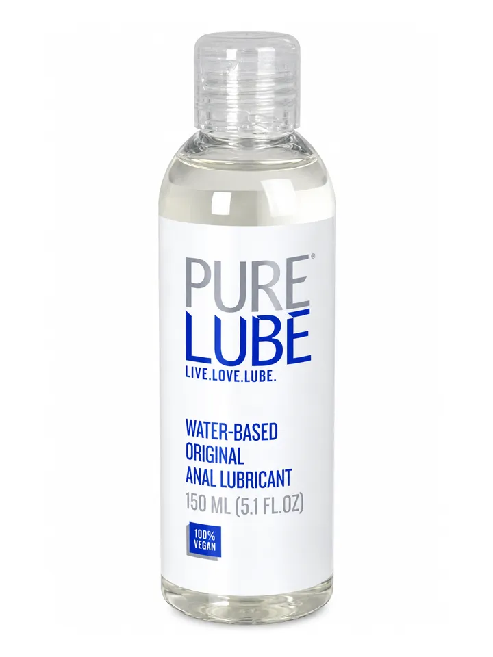 Pure Lube Water-Based Anal Lubricant 150 ml Anaaliliukasteet