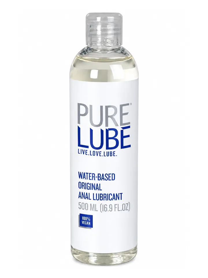 Pure Lube Water-Based Anal Lubricant 500 ml Anaaliliukasteet