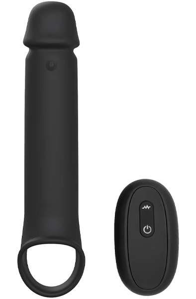 Ramrod Vibrating Extender With Remote 24 cm Värisevä peniksenpidentäjä