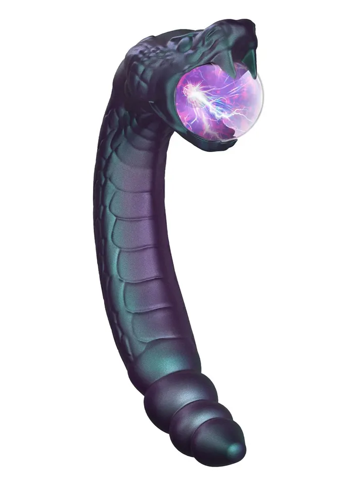 Rattle Snake Glowing Plasma Globe Dragon dildo