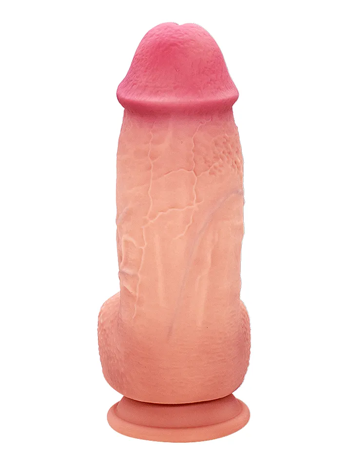 Realistic Chubby Silicone Dildo 21 cm Realisitinen dildo