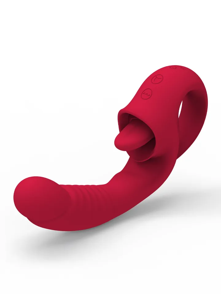 Rechargeable Licking 10-Functions Vibrator Jänisvibraattori