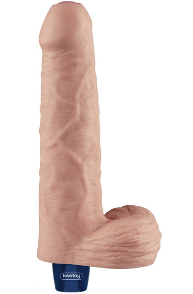 Rechargeable Vibrating Dildo 22,6 cm Värisevä dildo