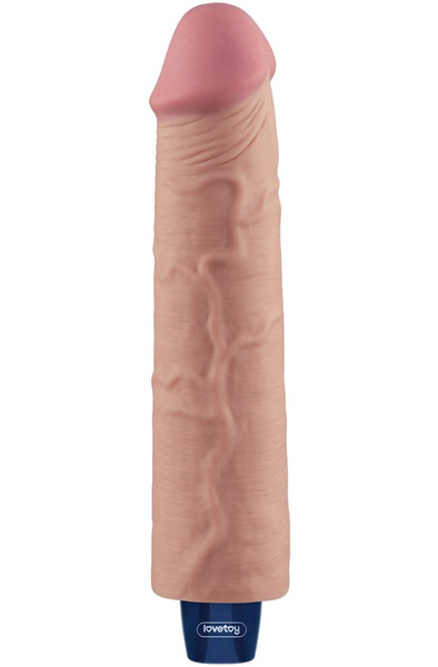 Rechargeable Vibrating Dildo 23,7 cm Värisevä dildo