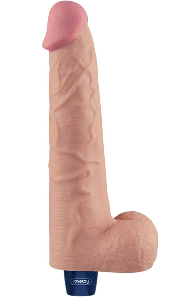 Rechargeable Vibrating Dildo 27,2 cm Värisevä dildo