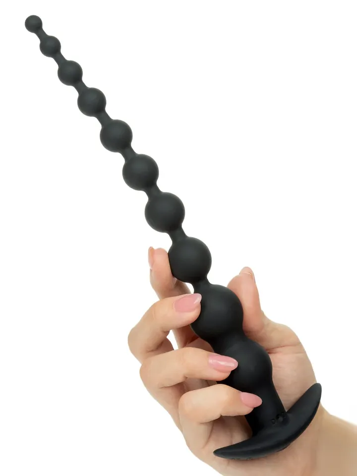 Rechargeable X-10 Power Beads Analkulor med vibration