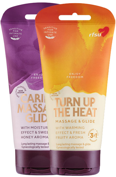 RFSU 3in1 Värmande Glid & Massage gel Paketerbjudande