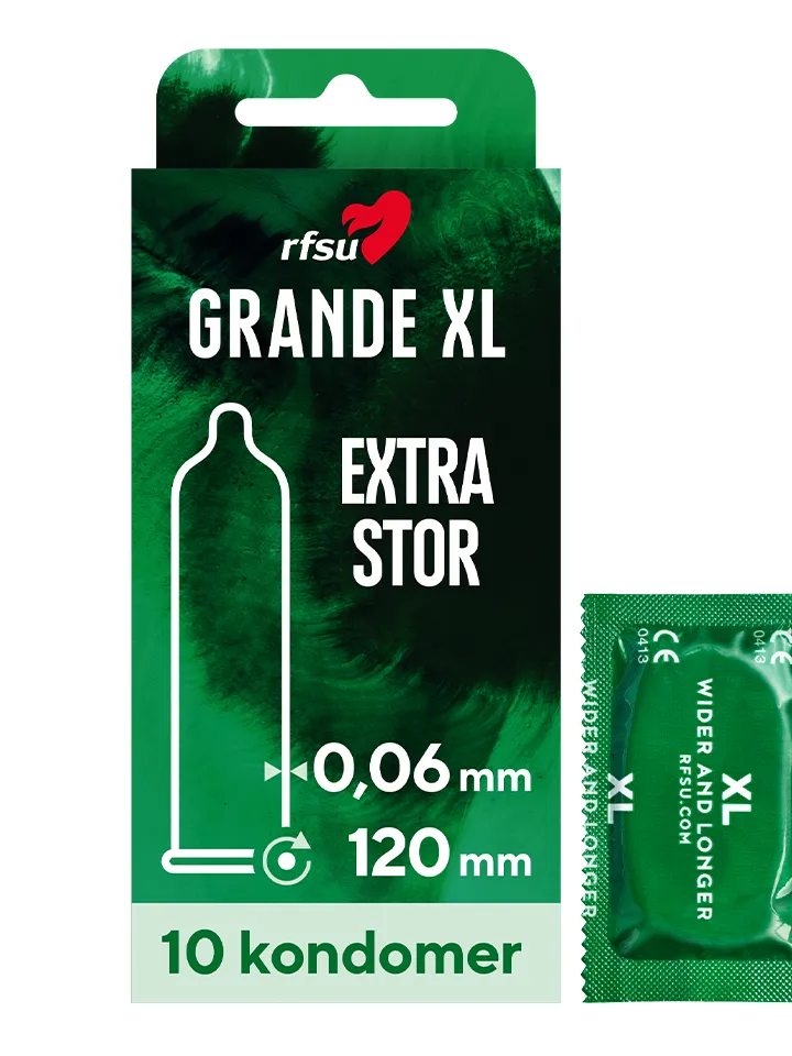 RFSU Grande XL 10-pack Extra stora kondomer