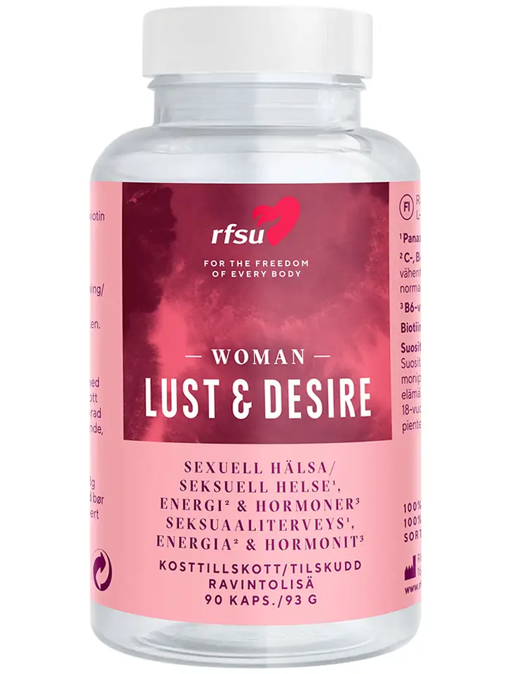 RFSU Lust & Desire Woman 90-pack Lusthöjande för henne