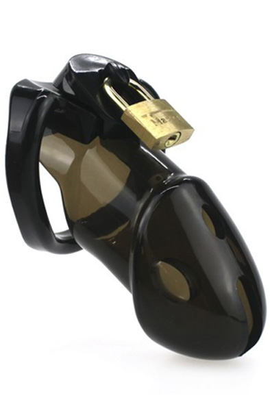 Rikers Locking Chastity Device Black Kyskhetsbur