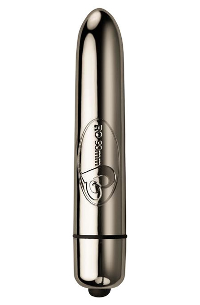 Rocks Off RO-90mm Shoot To Thrill Chrome Bulletvibrator