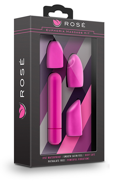 Rose Euphoria Massage Kit Pink Klitorisvibrator