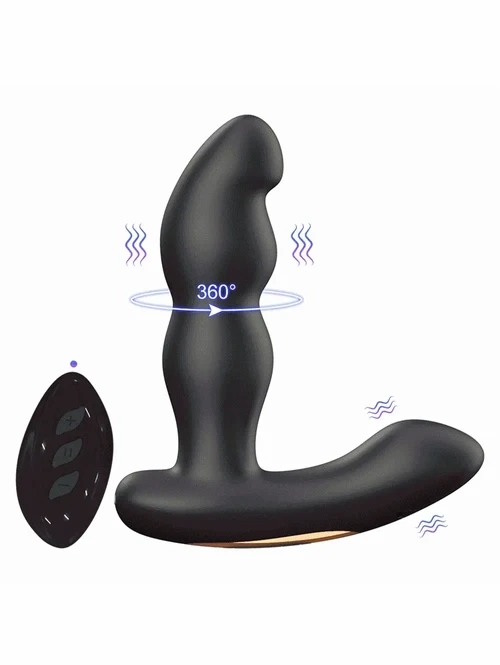 Rotating Prostate Massager With Remote Control Prostata stimulaattori