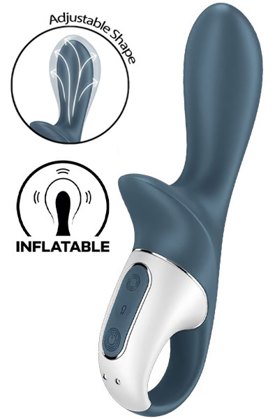 Satisfyer Air Pump Booty 2 Dark Grey Analvibratorer