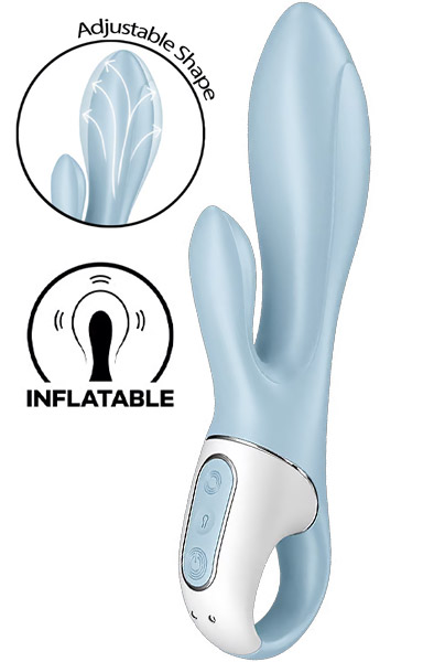Satisfyer Air Pump Bunny 1 Blue Rabbitvibrator
