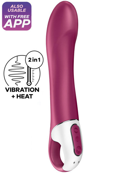 Satisfyer Big Heat Vibrator med Värme