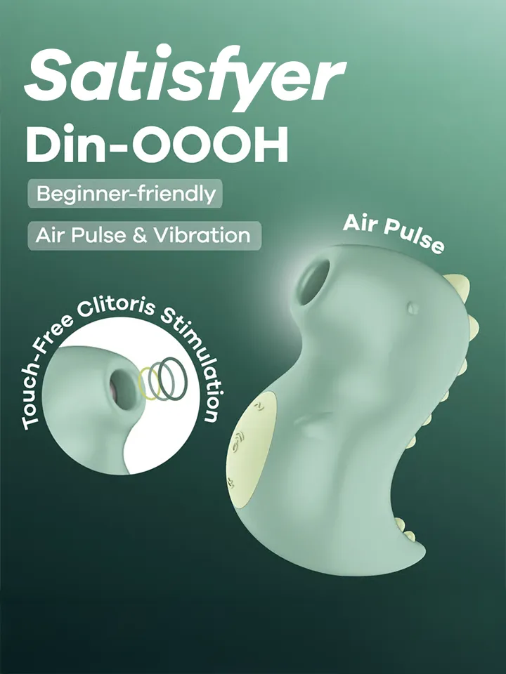 Satisfyer Din-OOOH Air Pulse Vibrator Paineilmavibraattori