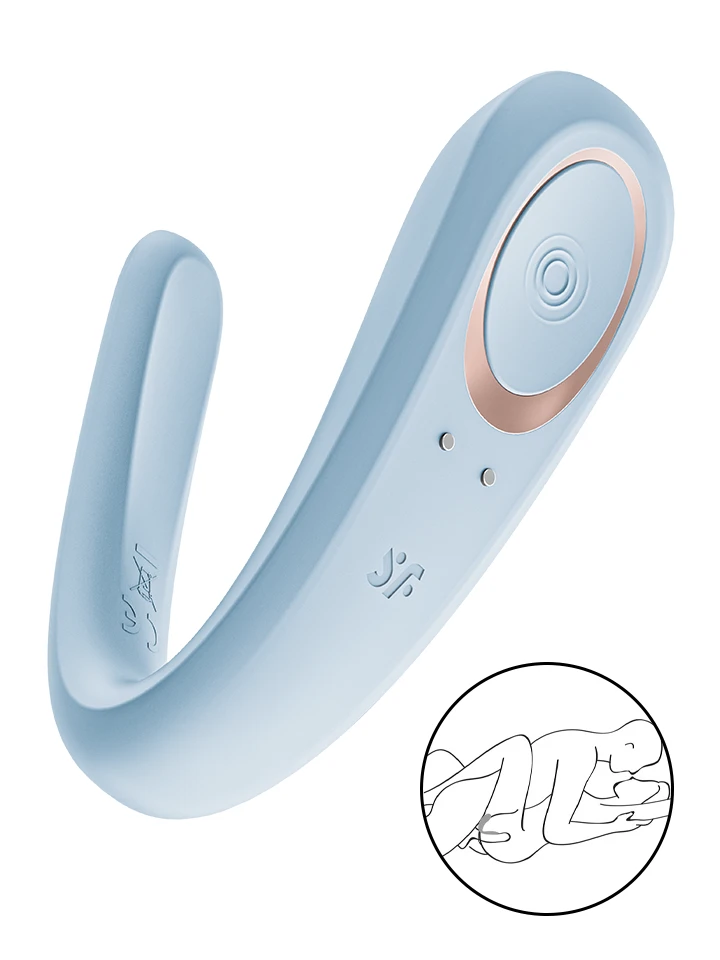 Satisfyer Double Classic Partner Vibrator Parvibrator