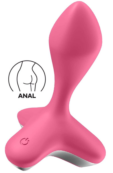 Satisfyer Game Changer Plug Vibrator Pink Värisevä anaalitappi
