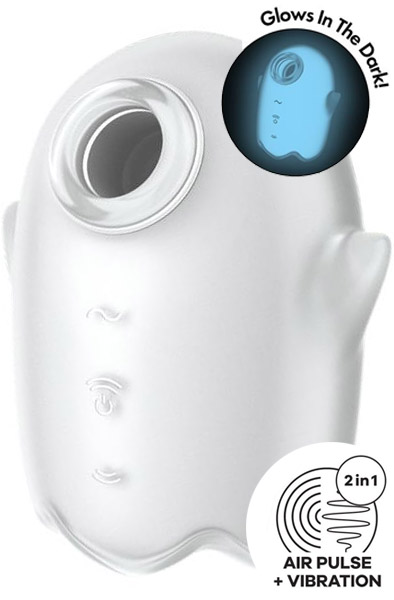 Satisfyer Glowing Ghost Clitoral Stimulator Lufttrycksvibrator