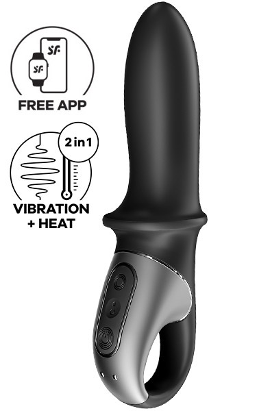Satisfyer Hot Passion Sovelluksella ohjattava eturauhasvibraattori