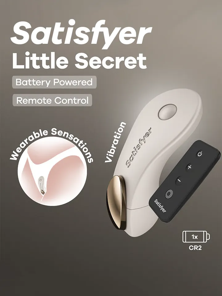 Satisfyer Little Secret Battery Powered Trosvibrator
