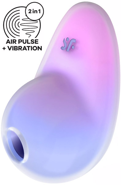 Satisfyer Pixie Dust Clitoral Stimulator Violet Pink Lufttrycksvibrator