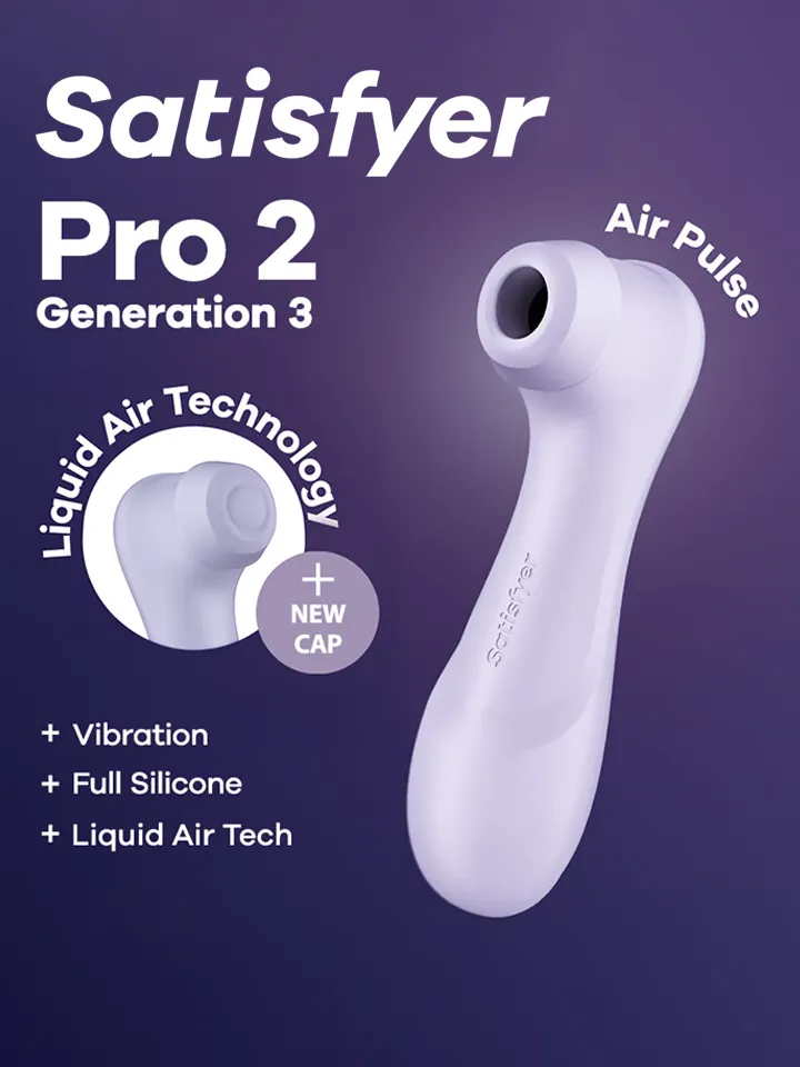 Satisfyer Pro 2 Generation 3 With Liquid Air Lufttrycksvibrator