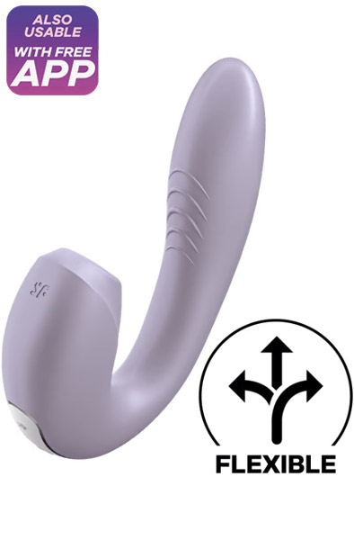 Satisfyer Sunray Lilac Lufttrycksvibrator
