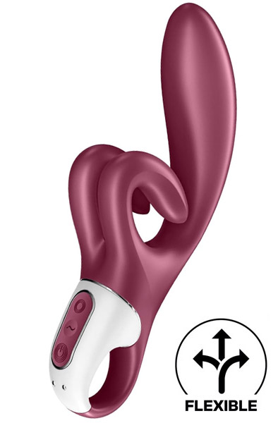 Satisfyer Touch Me Rabbit Vibrator Red Jänisvibraattori