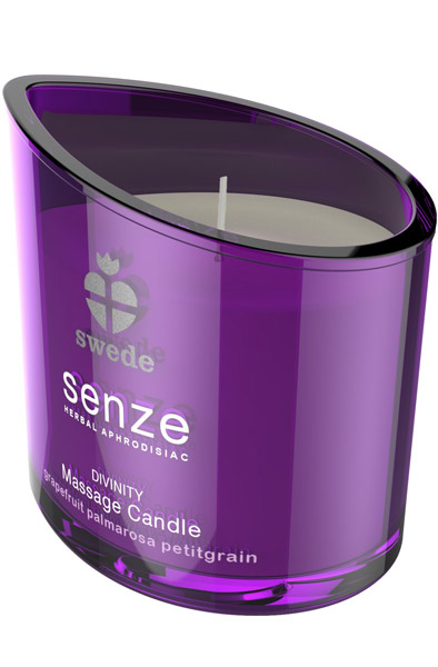 Senze Massage Candle Grapefruit Palmarosa Petitgrain 150ml Hierontakynttilät