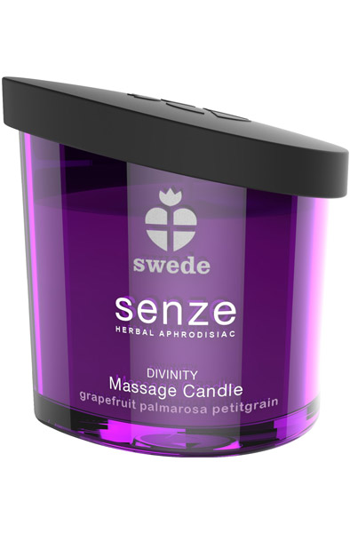 Senze Massage Candle Grapefruit Palmarosa Petitgrain 150ml Hierontakynttilät view 2